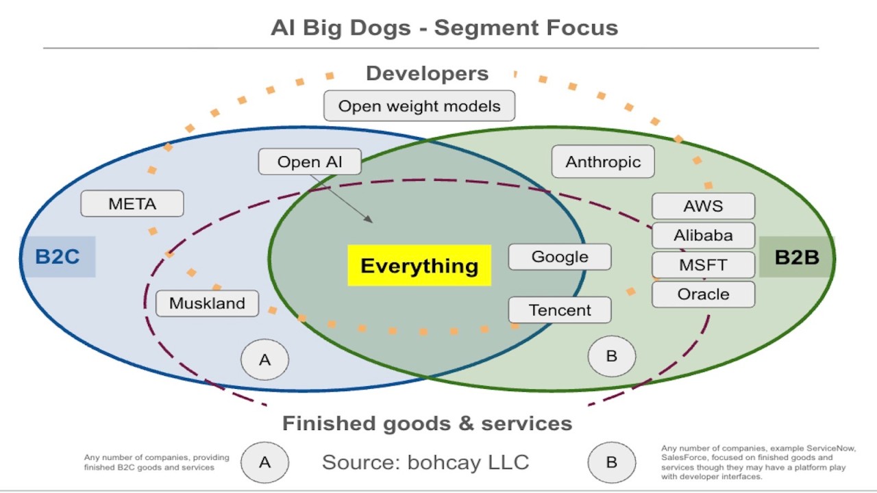 The Race to Everything and Other AI Segments